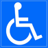 Panneau Handicapé